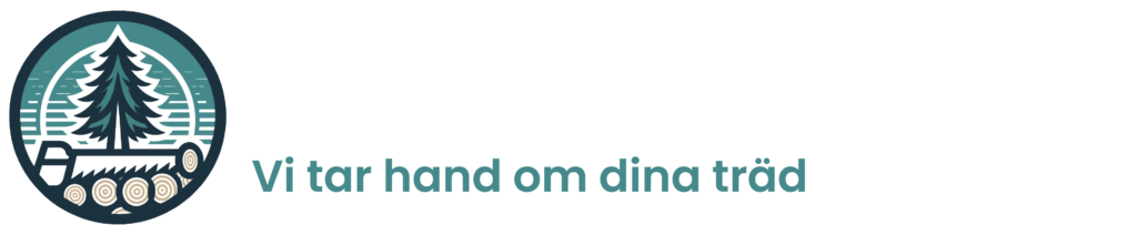 Trädfällning Skåne Logo Vit